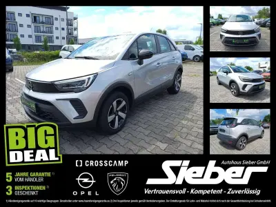 Gebraucht Opel Crossland Enjoy 110 PS (80 kW) 2023 Aluminium silb/kristall silb SUV