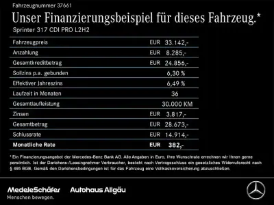 Gebraucht Mercedes Sprinter 170 PS (125 kW) 2024 Weiss Van