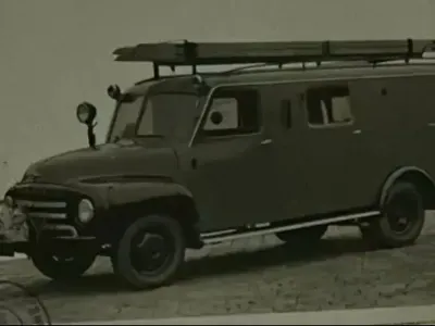 Gebraucht Opel Blitz 63 PS (46 kW) 1957 Rot Van / Kleinbus