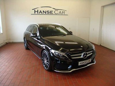 gebraucht Mercedes C200 d T BlueTec AMG-Line/Standheizung/voll