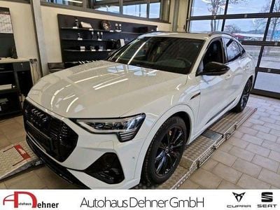 Gebraucht Audi e-tron Sportback Black Edition 300 kW (408 PS) 2022 Weiß SUV