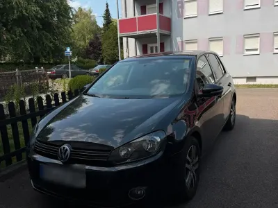 Gebraucht VW Golf VI 122 PS (89 kW) 2009 Schwarz Kleinwagen