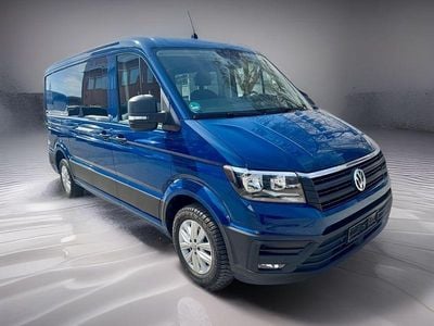 Usata VW Crafter 177 CV (130 kW) 2019 Blu Furgone