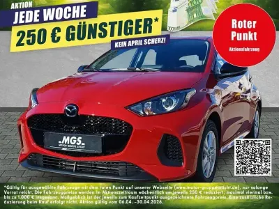 Nouă Mazda 2 Center-Line 80 CP (58 kW) 2026 Roșu Hatchback
