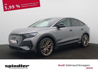 Taifungrau metallic Gebraucht 2022 Audi Q4 Sportback e-tron Ambiente SUV | 29.580 € (Etwas zu teuer)