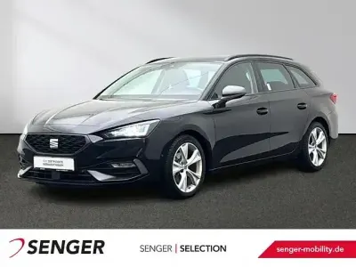 Brugt Seat Leon FR 150 HK (110 kW) 2022 Sort Stationcar
