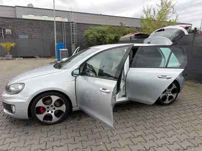 Gebraucht VW Golf VI GTD 170 PS (125 kW) 2009 Silber Kleinwagen
