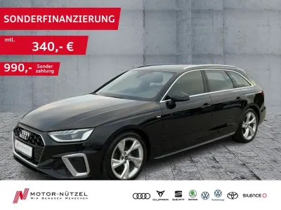 Brugt Audi A4 S-Line 150 HK (110 kW) 2021 Sort Stationcar