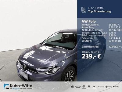 Rauchgrau metallic Gebraucht 2022 VW Polo Life Kleinwagen | 18.925 € (Fairer Preis)