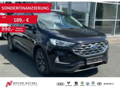 Gebraucht Ford Edge Titanium 238 PS (175 kW) 2019 Obsidianschwarz metallic SUV