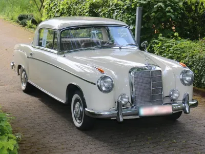 Gebraucht Mercedes 220 106 PS (77 kW) 1959 Weiß Coupé