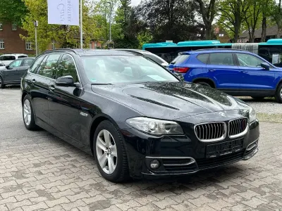 Gebraucht BMW 520 Luxury Line 190 PS (139 kW) 2017 Schwarz Kombi