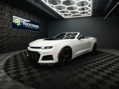 Gebraucht Chevrolet Camaro ZL1 275 PS (202 kW) 2020 Weiß Cabrio