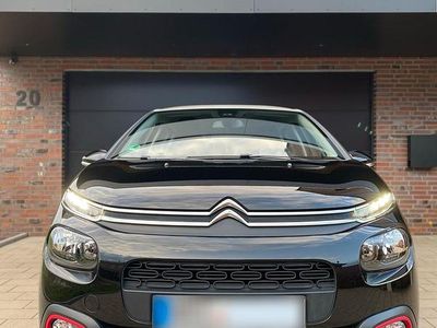 Gebraucht Citroën C3 PureTech 82 PS (60 kW) 2018 Schwarz Kleinwagen
