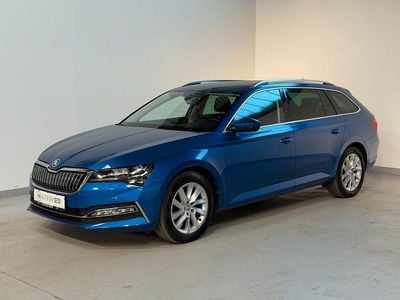 Gebraucht Skoda Superb Style 218 PS (160 kW) 2022 Blau Kombi