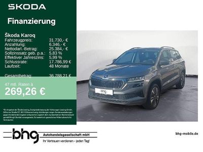 Grau Gebraucht 2023 Skoda Karoq Selection SUV | 31.730 € (Etwas zu teuer)