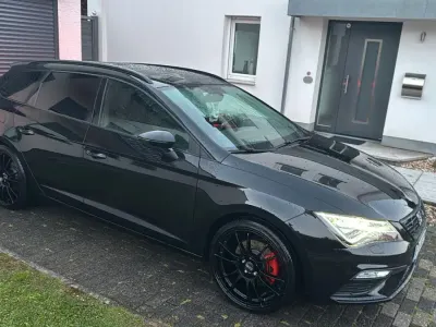 Brugt Seat Leon ST FR 190 HK (139 kW) 2019 Sort Stationcar