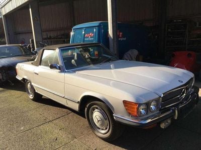 Gebraucht Mercedes SL450 224 PS (164 kW) 1973 Weiß Cabrio