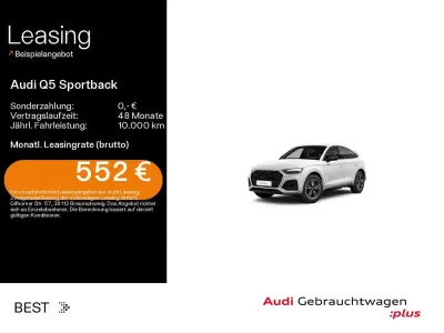 Gebraucht Audi Q5 Comfort 367 PS (269 kW) 2023 Ibisweiß SUV