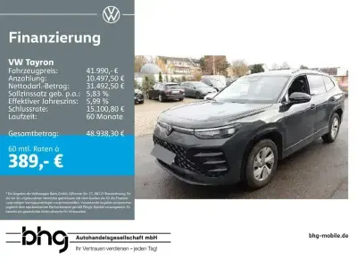 Gebraucht VW Tayron R-line 150 PS (110 kW) 2025 Grau SUV