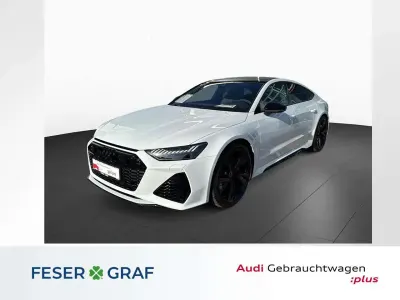 Brugt Audi RS7 Ambiente 600 HK (441 kW) 2025 Hvid Hatchback
