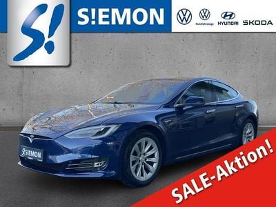 Gebraucht Tesla Model S 413 kW (562 PS) 2020 Blau Kleinwagen
