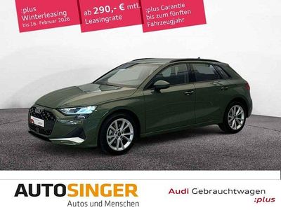 Distriktgrün metallic Gebraucht 2024 Audi A3 Advanced Plus Limousine | 31.870 € (Superpreis)
