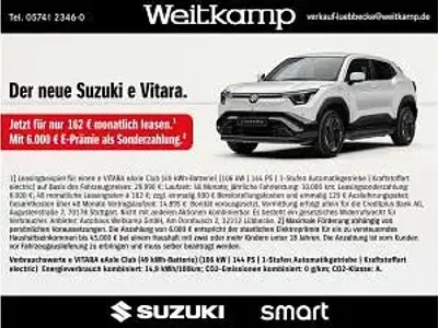 Neu Suzuki e-Vitara 105 kW (144 PS) 2026 Weiß (arctic white pearl) SUV