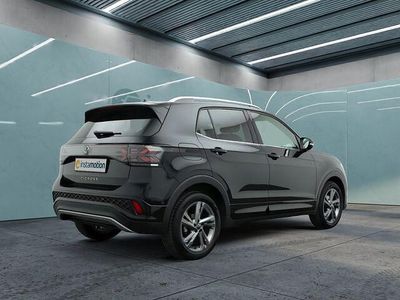 Gebraucht VW T-Cross R-line 116 PS (85 kW) 2024 Schwarz SUV