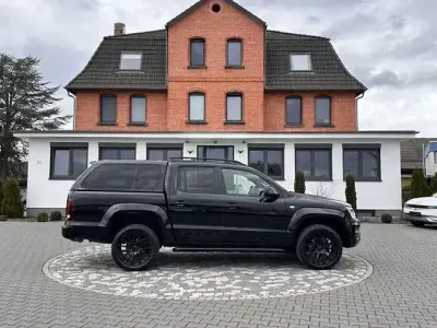 Brugt VW Amarok Highline 258 HK (189 kW) 2020 Sort Pickup / Ladvogn