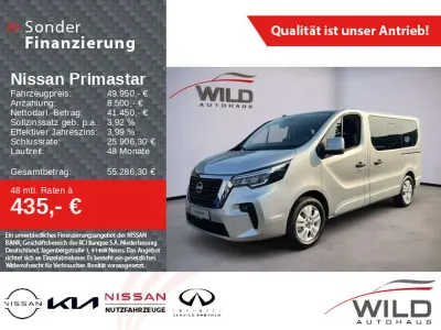 Neu Nissan Primastar Tekna 170 PS (125 kW) 2025 Silber Van / Kleinbus