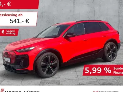 Gebraucht Audi Q6 e-tron Advanced 285 kW (388 PS) 2025 Rot SUV