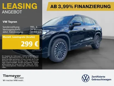 Brugt VW Tayron Life 150 HK (110 kW) 2025 Sort SUV