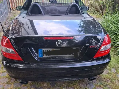 Gebraucht Mercedes SLK200 163 PS (119 kW) 2004 Schwarz Cabrio