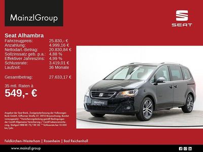 Gebraucht Seat Alhambra FR-Line 150 PS (110 kW) 2017 Schwarz Van / Kleinbus