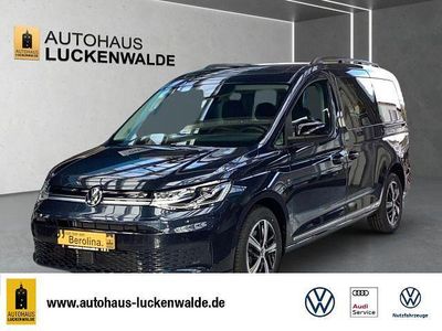 Nowe VW Caddy Maxi Dark Label 122 KM (89 kW) 2025 Niebieski Minivan