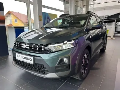 Nowe Dacia Sandero Expression 110 KM (80 kW) 2026 Zielony Sedan/Limuzyna