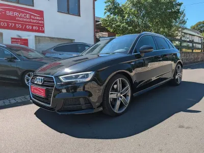Gebraucht Audi A3 S-Line 190 PS (139 kW) 2017 Mythosschwarz metallic (metallic) Limousine