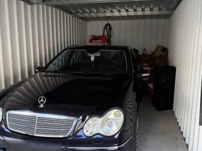 Brugt Mercedes C230 204 HK (150 kW) 2005 Sort Sedan