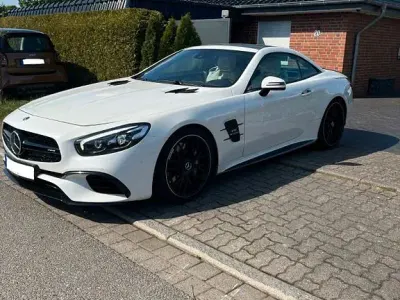 Gebraucht Mercedes SL400 333 PS (244 kW) 2015 Weiß Cabrio