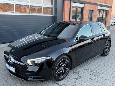 Usata Mercedes A180 AMG line 136 CV (100 kW) 2020 Nero Berlina