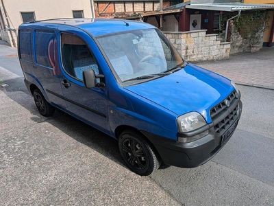 Gebraucht Fiat Doblò 101 PS (74 kW) 2002 Blau Van / Kleinbus