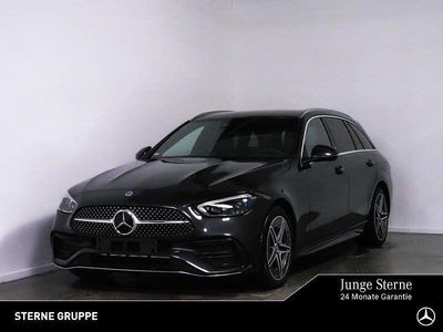 Grau Gebraucht 2024 Mercedes C300e AMG Limousine | 47.470 € (Teuer)