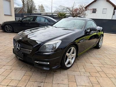 Gebraucht Mercedes SLK250 AMG 204 PS (150 kW) 2013 Schwarz Cabrio