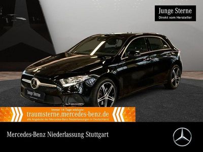 Schwarz Gebraucht 2022 Mercedes A250 Progressive Limousine | 25.990 € (Fairer Preis)
