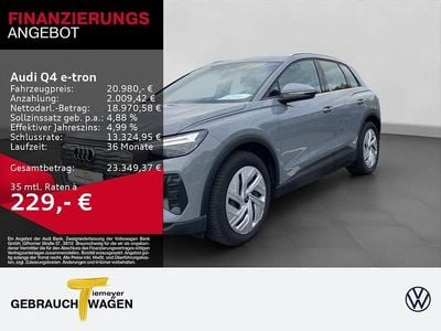 Grau Gebraucht 2022 Audi Q4 e-tron SUV | 20.980 € (Guter Preis)