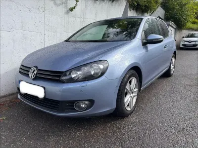 Gebraucht VW Golf VI Comfortline 122 PS (89 kW) 2009 Blau Kleinwagen