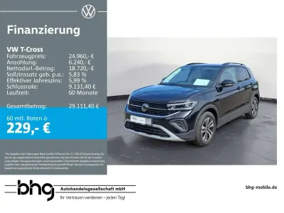 Gebraucht VW T-Cross Life 150 PS (110 kW) 2025 Schwarz SUV
