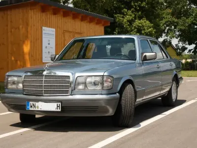 Gebraucht Mercedes 300 SE 256 PS (188 kW) 1985 Blau Limousine