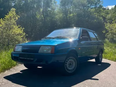 Gebraucht Lada Samara 70 PS (51 kW) 1998 Blau Kleinwagen